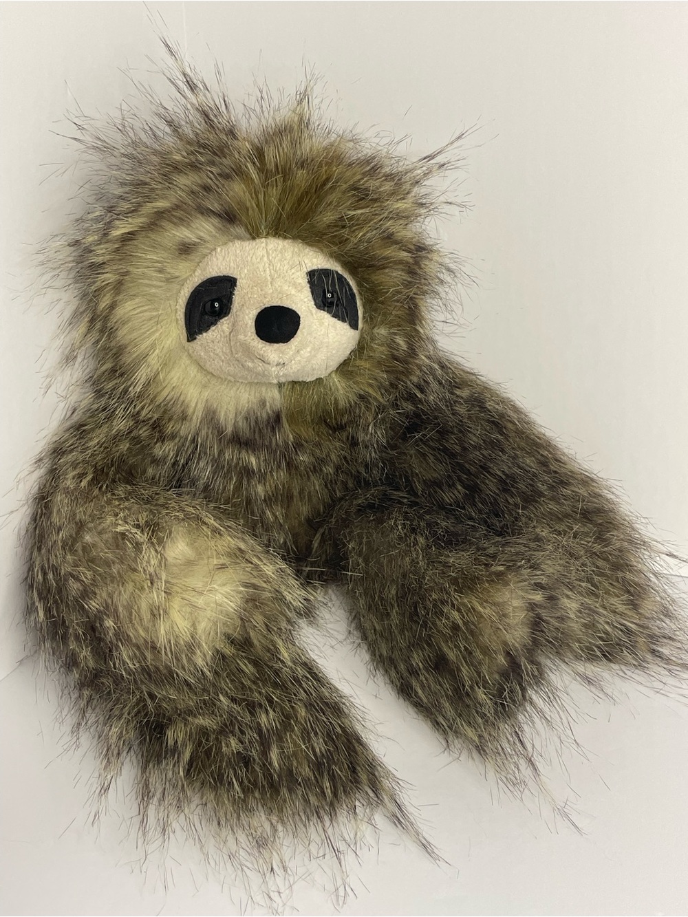 Jellycat London Cyril Sloth Plush Retired Shaggy Fluffy 16"